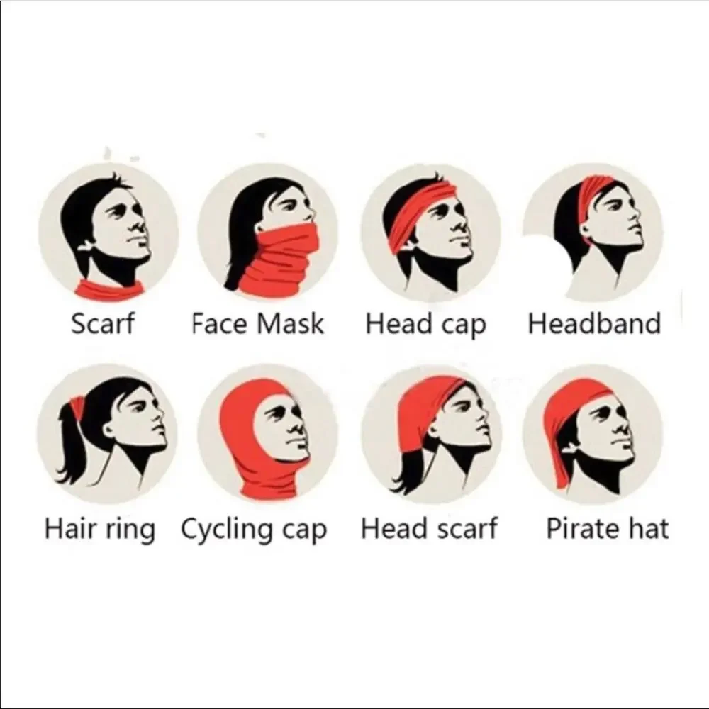 Museum Collection Set of 3 Neck Gaiter Style Masks for Hiking and Sports